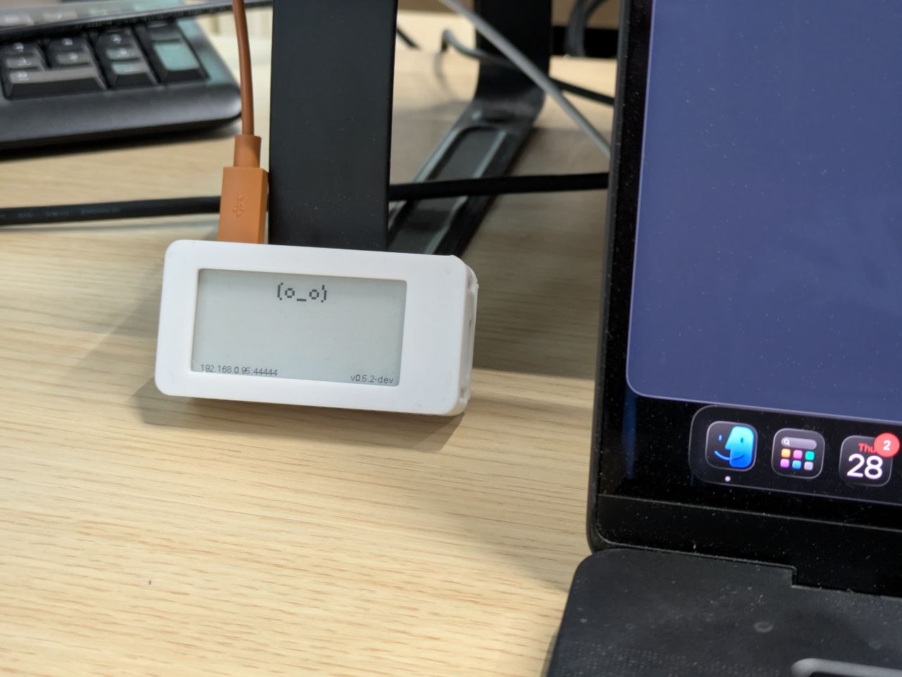 InkyPal on my desk